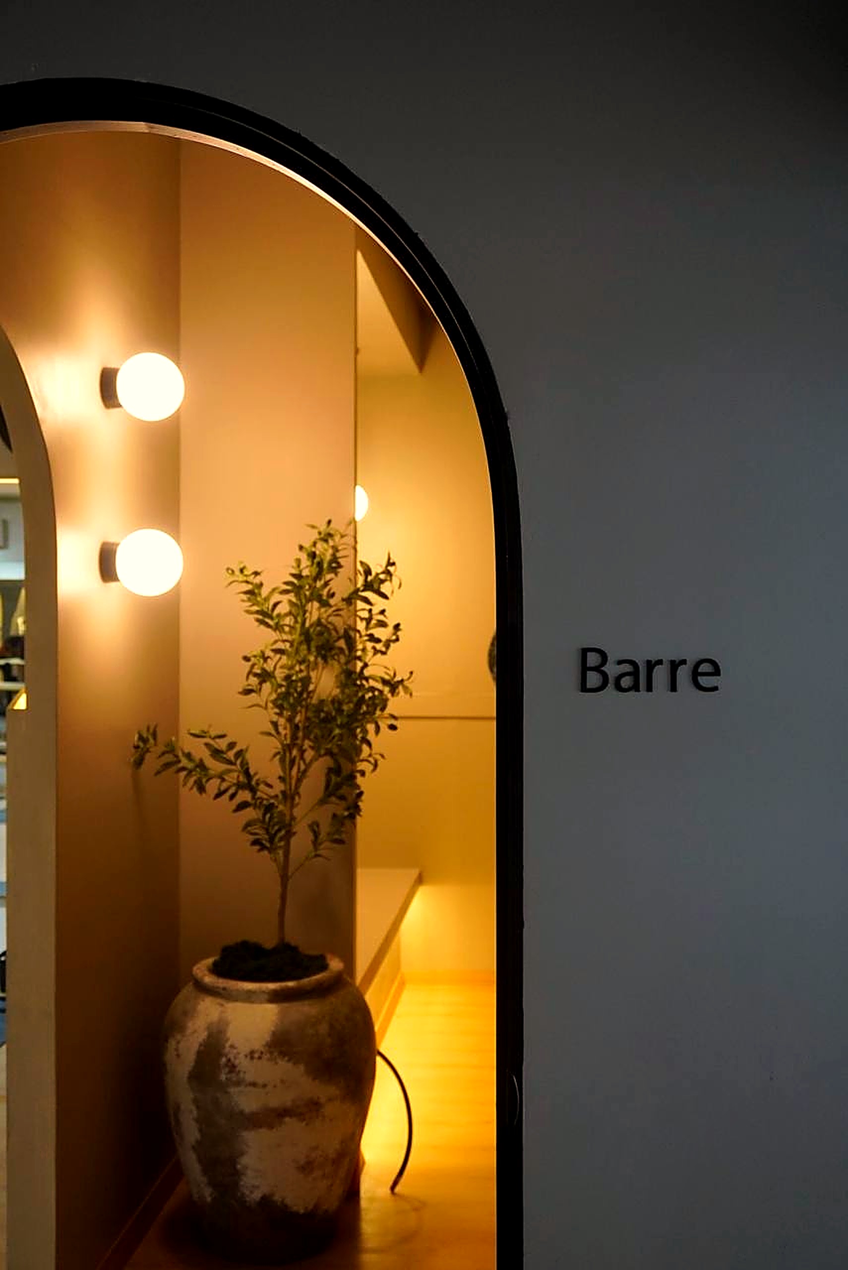 Sala de Barre en Théa Studio
